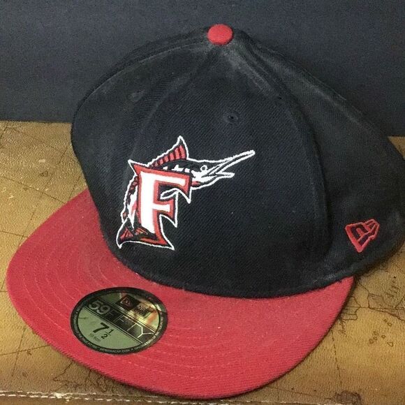 New old stock, Florida marlins baseball hat by 59fifty - Picture 1 of 5